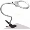 Masa Üstü Işıklı Büyüteç, Çalışma Lambası, Tamirci Büyüteci, 130mm Mercek