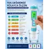 Zauss 7in1 PH/TDS/EC/ORP/Deniz Suyu Ağırlık/Tuzluluk/Sıcaklık c-600 PH Ölçer Su Kalitesi Monitörü