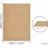 3 mm 30x50 MDF Plaka (4 ADET) - Hobi, Maket, Ahşap El Sanatları İçin Uygun (4`lü Paket)