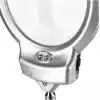 Masa Üstü Işıklı Büyüteç, Çalışma Lambası, Tamirci Büyüteci, 130mm Mercek