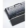 GravaStar Klavye Bilek Desteği, Ergonomik, Kaymaz Tabanlı, PU Deri Yüzeyli Bilek Destek Pedi, Siyah