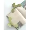 Açık Yeşil Çok Fonksiyonlu Kitap ve Defter Klipsi / Sayfa Tutucu / Journal ve Scrapbook Yardımcısı / Zeytin Yeşili