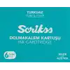 Scrikss Kartuş Dolma Kalem Kartuşu 6lı Paket Turkuaz