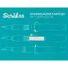 Scrikss Kartuş Dolma Kalem Kartuşu 6lı Paket Turkuaz