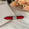 4’ü 1 Arada LED Işıklı Stres Çarklı Stylus Tükenmez Kalem – Telefon Uyumlu, Döner Mekanizma, Mini Çok Fonksiyonlu Kalem (Kırmızı)