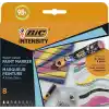 Bic Intensity Kalıcı Kalem, Yuvarlak Uç, 4,5 mm, 8 Adet, 8 Farklı Renk