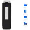 Gocheer dijital ses 8 GB Profesyonel şarj edilebilir USB etkinleştirmek için Sprachaufzeichnungsgeraet Flash Drive kullanışlı Diktator Recorder mini taşınabilir kayıt kalem Alet