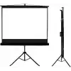 Codegen TX-20 200X200cm Tripod Ayaklı Taşınabilir Projeksiyon perdesi, Siyah