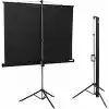 Codegen TX-20 200X200cm Tripod Ayaklı Taşınabilir Projeksiyon perdesi, Siyah