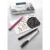 Faber-Castell Pitt Kaligrafi Çizim Kalemi Seti 8’li, 2 mm Kesik Uç, Kalıcı Hint Mürekkebi, Solmaya Dayanıklı, 8 Renk