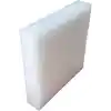 Kesim Takozu Pres Takozu 2x10x10 Beyaz 1 Adet Deri El Aleti, Deri zımbalama matı, kauçuk tahta, sessiz kauçuk altlık