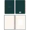Matt Notebook 2027 Yılı Günlük Spiralli Ajanda 16x24 cm - 12 Aylık Two Thousand Twenty Seven