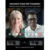 Timekettle X1 AI Interpreter Hub, bağımsız varlık, 40 dilden çift yönlü çeviri yapan kulaklıklar, 20 kişilik çok dilli toplantılar için eşzamanlı çeviri cihazı, ideal için