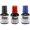 Brons Beyaz Tahta Kalemi Mürekkebi, 30 ml, Siyah-Mavi-Kırmızı, 3lü Set