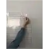 Nota Yazı Tahtası Sol Anahtarlı Ve Nota Çizgili Porteli Akıllı Kağıt Tahta Kalem Hediyeli Beyaz