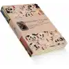 Retronote Animals Series - A5, Kuniyoshi Utagawa 4lü Defter Seti II, Çizgisiz, Toplam 256 Sayfa, Her biri 64 Sayfa, Tel Dikiş, Esnek Kapak, Oval Kenar, Tuval Doku, 60 gram, Sarı Krem Renk