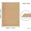 3 mm 30x30 MDF Plaka (5 ADET) - Hobi, Maket, Ahşap El Sanatları İçin Uygun (5`li Paket)