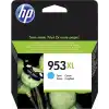 HP 953XL Mavi Yüksek Kapasiteli Mürekkep Kartuş 1.450 Sayfa (F6U16A)