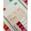 10 Yarım Renkli Cetvelli Memory Şeffaf Pet İndeks Sticker/İndex/Post-it/Postit/Kitap Ayracı/Not Kağıdı
