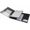 2K Çok Fonksiyonel Evrak Sunum Tanıtım Firma Klasörü Sekreterlik A4 4 Halkalı Ring Binder File 250 Yaprak Kapasiteli 27x33 cm. - Lacivert