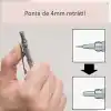 Pentel 0.7 mm - Metal Gövde, Gizli uç, Teknik Çizim ve Yazı İçin Versatil