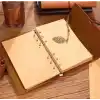 MR Nostalji Ajanda Divit Kalem Seti Mürekkepli divit kalem seti özel tasarım özel hediye (Kahverengi)