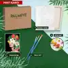 Palmiye Hobi Sanat Sayılarla Boyama Tuval Seti Fırça Boya Dahil (Çıtalı) 40x50 CM - Fil