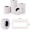 10 Rulo 6000 Adet Etiket Kağıdı, Mx-5500 Fiyat Tabancası Etiketleme Makinesi için Fiyat Tabancası Etiketleri