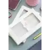 Matt Notebook 9x17 cm Ciltli Ajanda Defter Şeffaf Koruma Kılıfı