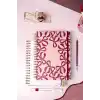 Matt Notebook B5 17x24 cm Spiralli Lastikli Düz, Çizgisiz Tarihsiz Not Defteri Fiyonklar