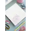 Matt Notebook 9x17 cm Ciltli Ajanda Defter Şeffaf Koruma Kılıfı