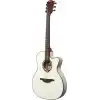 Lag T118ASCE-IVO Tramontane Auditorium Slim Cut Ivory Elektro Akustik Gitar