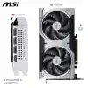 MSI VGA GeForce RTX 5060 TI 8G VENTUS 2X OC PLUS RTX5060TI 8GB GDDR7 128B DX12 PCIE 5.0 X16 (3XDP 1XHDMI)