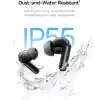 Baseus Bass BP1 Pro ANC 6 Mikrofon AI Çağrı IP55 55 Saat Kablosuz Kulaklık Siyah
