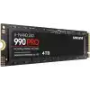 Samsung 990 PRO NVMe M.2 SSD, 4 TB, PCIe 4.0, 7.450 MB/s okuma, 6.900 MB/s yazma, dahili SSD, oyun ve video düzenleme için, MZ-V9P4T0BW