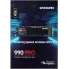 Samsung 990 PRO NVMe M.2 SSD, 4 TB, PCIe 4.0, 7.450 MB/s okuma, 6.900 MB/s yazma, dahili SSD, oyun ve video düzenleme için, MZ-V9P4T0BW