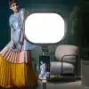 Coverzone Beyaz Sarı Led Aydınlatma Video ve Fotoğraf Çekimi için Sürekli Işık Youtuber Twich Yayın Işığı Ürün Göresel Fotoğraflama Tripodlu Aydınlatma 23cm SY-039 (SY-039)