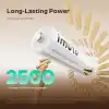 iMuto Şarj Edilebilir Lityum AA Piller, Hızlı Şarj Cihazı, 8 Paket 3600mAh Uzun Ömürlü Çift A Piller, 1.5V Sabit Çıkışlı AA Li-iyon Piller, 1600 Keze Kadar Şarj Edilebilir