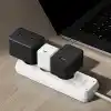 Baseus 20W Hızlı Şarj Cihazı, Palm 1C USB-C Duvar Adaptörü, BCT Soğutma Teknolojisi ve Akıllı Çip Koruması, Kompakt Şarj Başlığı, Beyaz