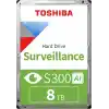 Toshiba MG10 8TB 7/24 Güvenlik ve Gözetim Yapay Zeka Destekli HDD 7200RPM 3.5 8TB S300 AI SATA-3 6GB/s 512MB