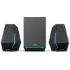 Edifier G1500 MAX 2.1 Bilgisayar Hoparlör Sistemi, Subwoofer Line Out ile 60W Hecate Oyun Hoparlörleri, RGB Işık, Bluetooth 5.3, USB, Type-C, 3.5mm AUX Girişi, Siyah