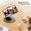 Rever Masaüstü Telefon Tutucu Metal Katlanabilir 360° Ayarlanabilir Yükseklik ve Açı Ayarlı