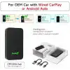 Carlinkit 5.0 CarPlay ve Android Auto Carplay ve Android Autolu otomobiller için kablosuz adaptör (üretim yılı: 2017-2023), sesli asistan, navigasyon, müzik