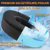 SteelSeries Arctis Nova Pro Wireless (Nova Pro Kablolu ile Uyumsuzdur!) & Nova Elite ile Uyumlu Soğutucu Jel Kulaklık Pedi - İpeksi Kumaş & Hafızalı Köpük Kulaklık Süngeri (Soğutucu Jel - Kumaş)