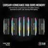 CORSAIR Vengeance RGB DDR5 RAM 48 GB (2 x 24 GB) 6000 MHz CL36 Intel XMP iCUE Uyumlu Bilgisayar Belleği - Siyah (CMH48GX5M2E6000C36)