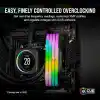 CORSAIR Vengeance RGB DDR5 RAM 48 GB (2 x 24 GB) 6000 MHz CL36 Intel XMP iCUE Uyumlu Bilgisayar Belleği - Siyah (CMH48GX5M2E6000C36)