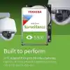 Toshiba S300 2 TB dahili sabit disk, gözetleme sistemleri için, HDD - Bulk (3,5 inç SATA 6 Gbit/s 5400 RPM 128 MB önbellek)