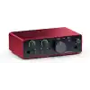 Focusrite Scarlett Solo Gen 4 Ses Kartı: Gitarist, Vokalist veya Prodüktör İçin USB Audio Arayüzü, Stüdyo Kalitesinde Kayıt ve Kayıt Yapmanız İçin Gerekli Tüm Yazılımlar