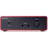 Focusrite Scarlett Solo Gen 4 Ses Kartı: Gitarist, Vokalist veya Prodüktör İçin USB Audio Arayüzü, Stüdyo Kalitesinde Kayıt ve Kayıt Yapmanız İçin Gerekli Tüm Yazılımlar
