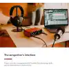Focusrite Scarlett Solo Gen 4 Ses Kartı: Gitarist, Vokalist veya Prodüktör İçin USB Audio Arayüzü, Stüdyo Kalitesinde Kayıt ve Kayıt Yapmanız İçin Gerekli Tüm Yazılımlar
